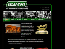 Tablet Screenshot of excel-cast.com